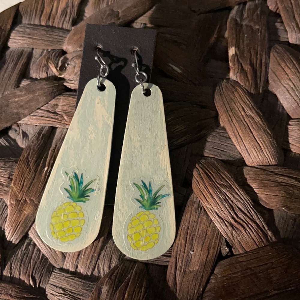 Summer Style Wooden Earrings